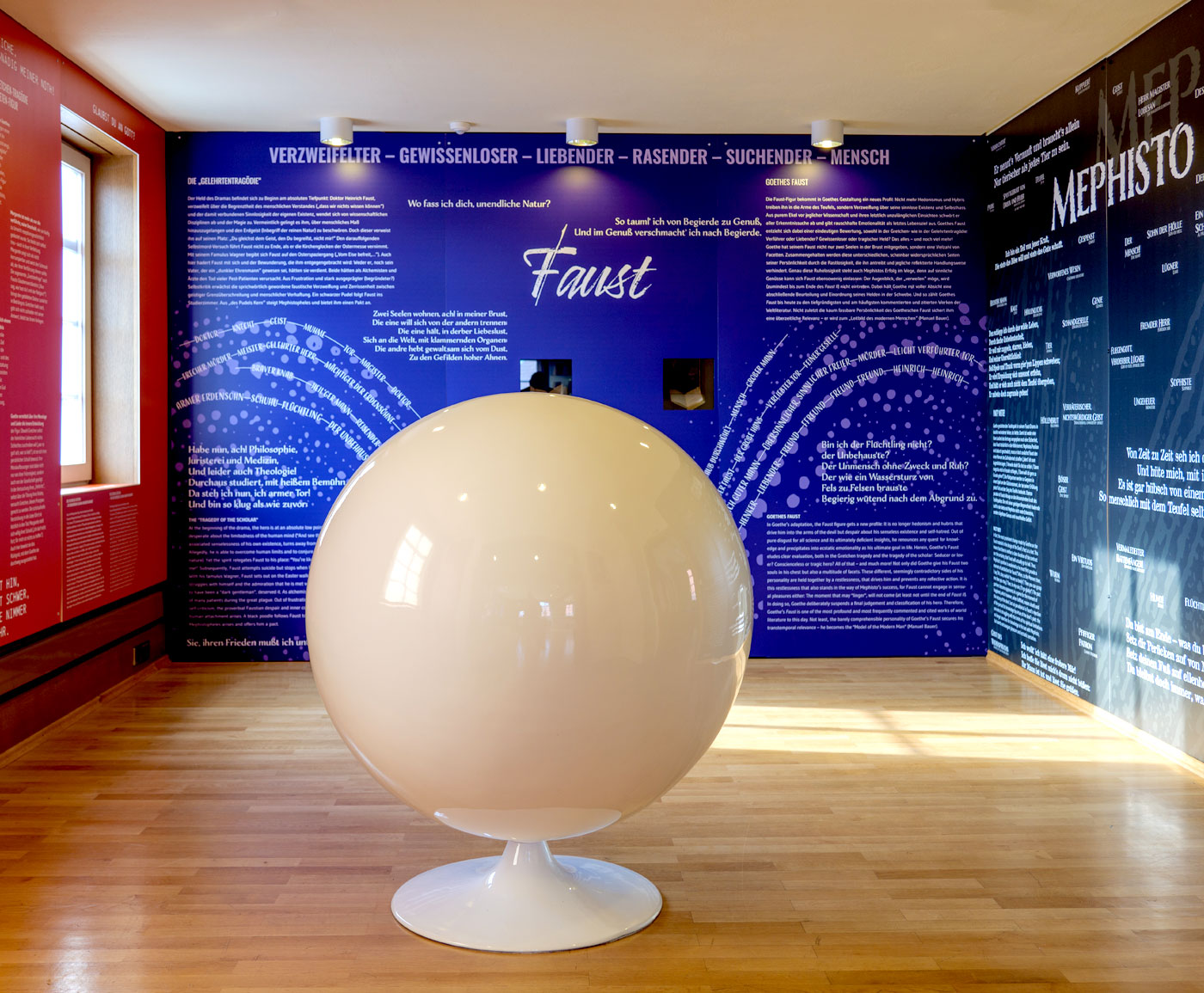 Faust-Museum – Ausstellung, zweiter Stock