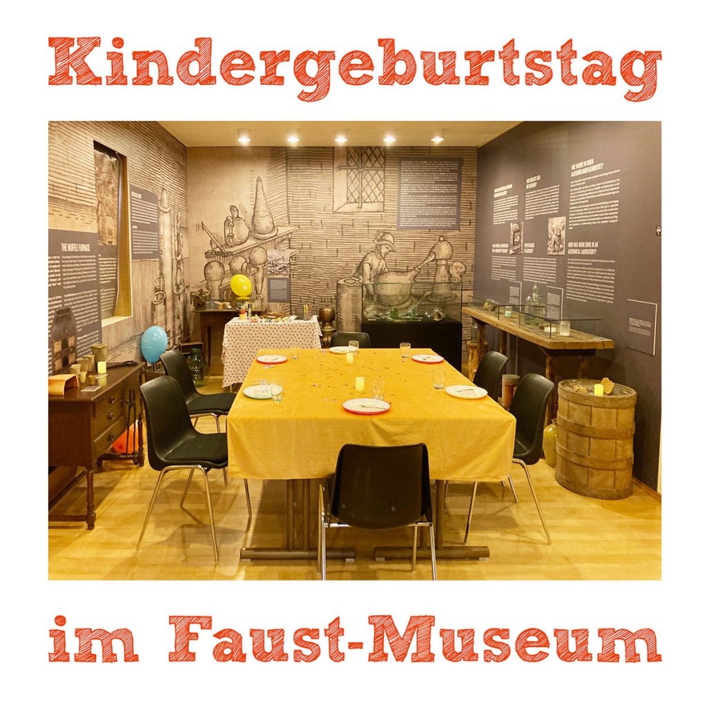 Kindergeburtstag im Faust-Museum